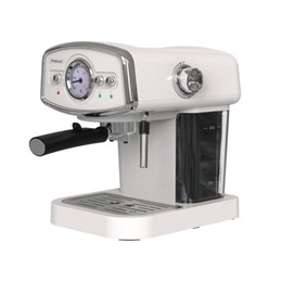 Μηχανή Καφέ Espresso Primo Eco PREM-40312, 19Bar Με αναλογικό καντράν θερμοκρασίας Ιβουάρ-Chrome 