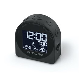 Ψηφιακό Ρολόι M-09C MUSE Μπαταρίας Μαύρο