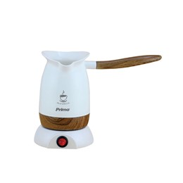 Μπρίκι Καφέ Ηλεκτρικό Primo, PRCP-40380, 800W, Λευκό/Wooden