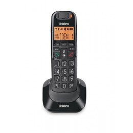 Ασύρματο Τηλέφωνο για Ηλικιωμένους Uniden AT-4105 Μαύρο