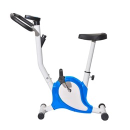 Όρθιο Ποδήλατο Γυμναστικής Μαγνητικό Kfit KF-1131, Λευκό/ Μπλε