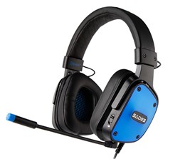Sades Gaming Headset Dpower, 3.5mm, 40mm ακουστικά, Blue