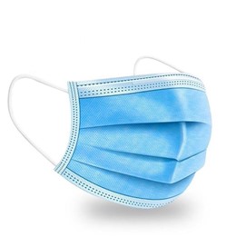 Προστατευτικές μάσκες προσώπου με λάστιχο, 50τμχ 3ply Disposable Face