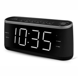 Ραδιόφωνο / Ρολόι / Ξυπνητήρι με οθόνη LED και ψηφία 1.8