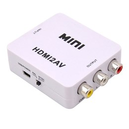 Powertech HD Video Converter CAB-H081 από HDMI σε 3x RCA, Full HD, λευκό