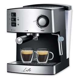 Mηχανή Espresso - Cappuccino 15bar, 850W LIFE Ristretto