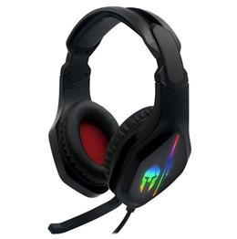 Gaming headset με αναδιπλούμενο μικρόφωνο και running RGB LED φωτισμό Nod Iron Sound v2
