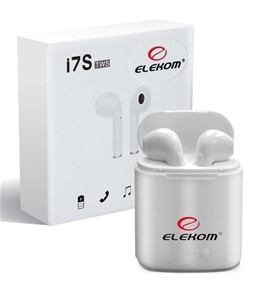 Ασύρματα ακουστικά Bluetooth Elekom EK-i7 Λευκό