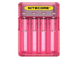 Φορτιστής Nitecore Q4, Quick charger Τεσσάρων Θέσεων Pink