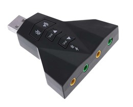 POWERTECH USB κάρτα ήχου 7.1CH , με έξοδο μικρόφωνου και ακουστικού