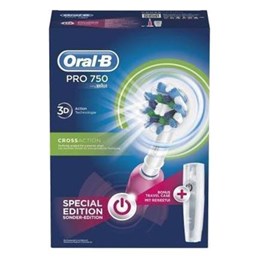 Ηλεκτρική οδοντόβουρτσα Oral B PC 750 CrossAction Pink Special Edition