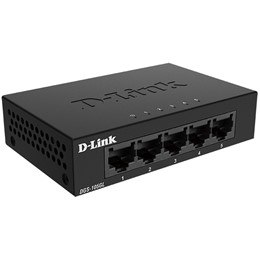 5-Port Gigabit Ethernet 10/100/1000 Unmanaged Desktop Switch D-LINK DGS-105GL