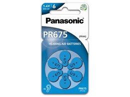 Panasonic PR675LH/6DC μπαταρίες ακουστικών βαρηκοΐας