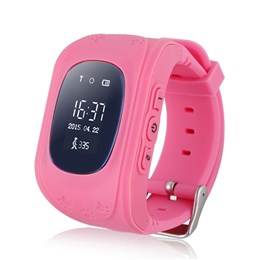 GPS Παιδικό ρολόι χειρός GW300, SOS-Βηματομετρητής, ροζ