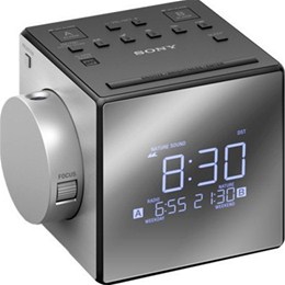 Ράδιο-ρολόι με προβολή ώρας Sony ICF-C1PJ