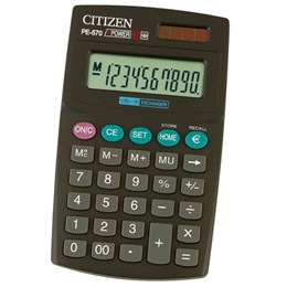 Αριθμομηχανή τσέπης Citizen PE-570
