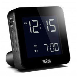Ψηφιακό ρολόι ξυπνητήρι Braun BC09B, Μαύρο