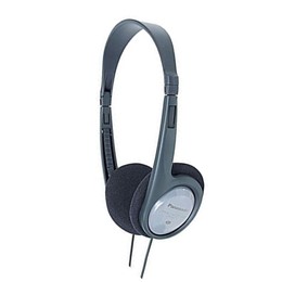 Ακουστικά Stereo Panasonic RP-HT090 3.5mm Κατάλληλο Για Τηλεοράσεις Με Μήκος Καλωδίου 5m Γκρι