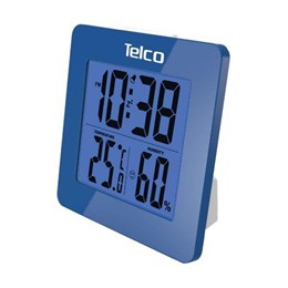 Ρολόι μετεωρολογικός σταθμός Telco E0114H-1 Μπλέ