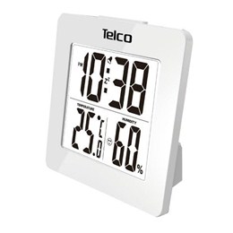 Ρολόι μετεωρολογικός σταθμός Telco E0114H-1 Λευκό