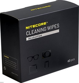 Καθαριστικά πανάκια NiteCore Cleaning Wipe NC-CK008, 60τμχ