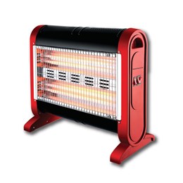 Θερμάστρα Χαλαζία Turbo Fan EcoHeat (Red)