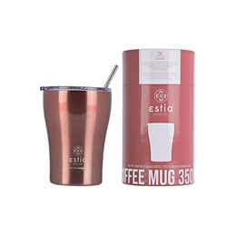 Θερμός εstia Coffee Mug SAVE THE AEGEAN 350ml  ROSE GOLD