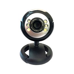 Web Camera Powertech PT-509, 1.3MP, Plug & Play, Μαύρη