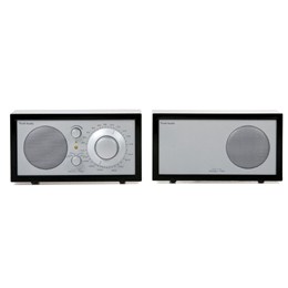 Tivoli Audio Model Two Platinum Series Μαύρη καμπίνα με ασημί πρόσοψη